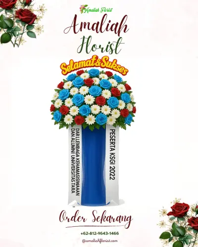 Standing Flower di Landasan Ulin Timur